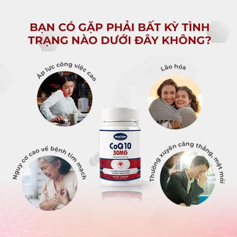 Viên uống Austar CoQ10 30mg - Hỗ Trợ Sức Khỏe Tim Mạch (Hộp 60 viên) - 5
