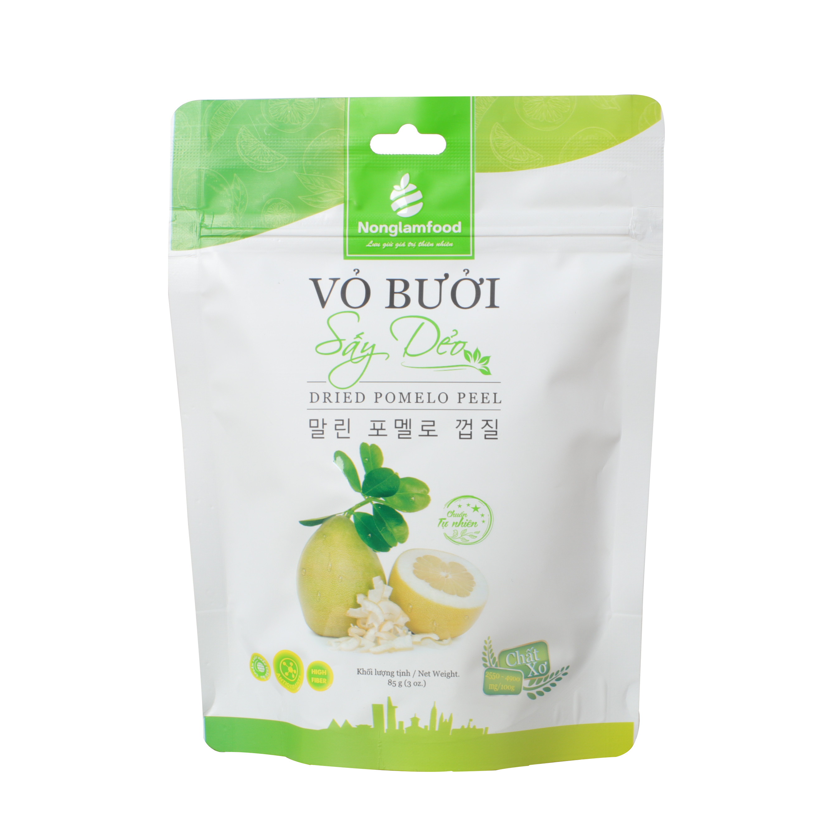 Vỏ Bưởi Sấy Dẻo Nonglamfood Túi 85g-duoc-ban-tai-LifeStyle and Household Appliances