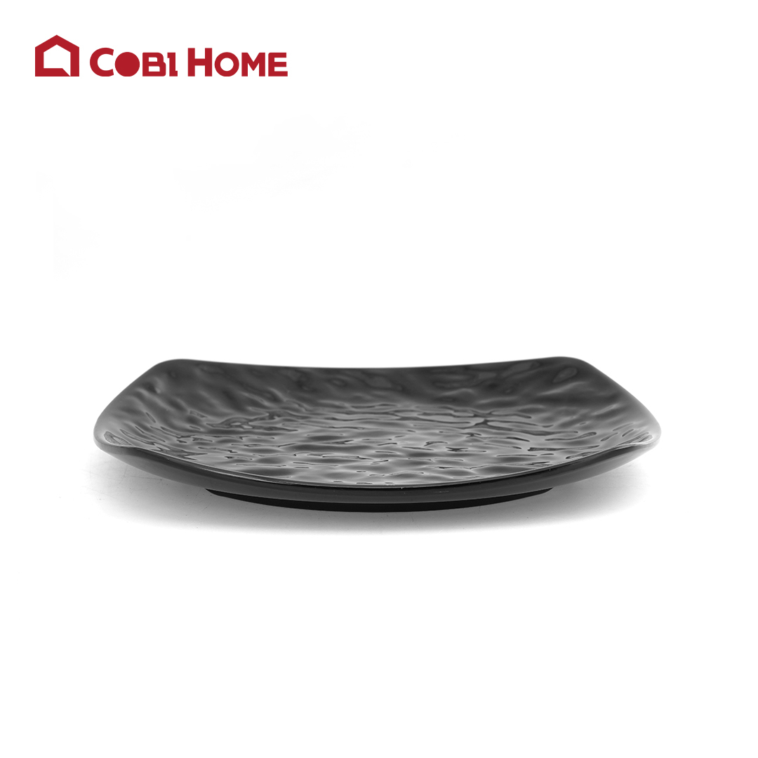 Dĩa Mela đen bóng mặt sóng_378485