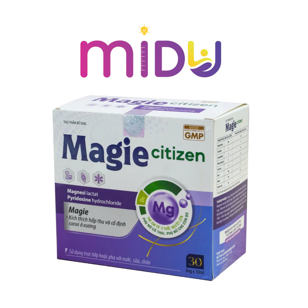 Thực phẩm bổ sung Magie Citizen