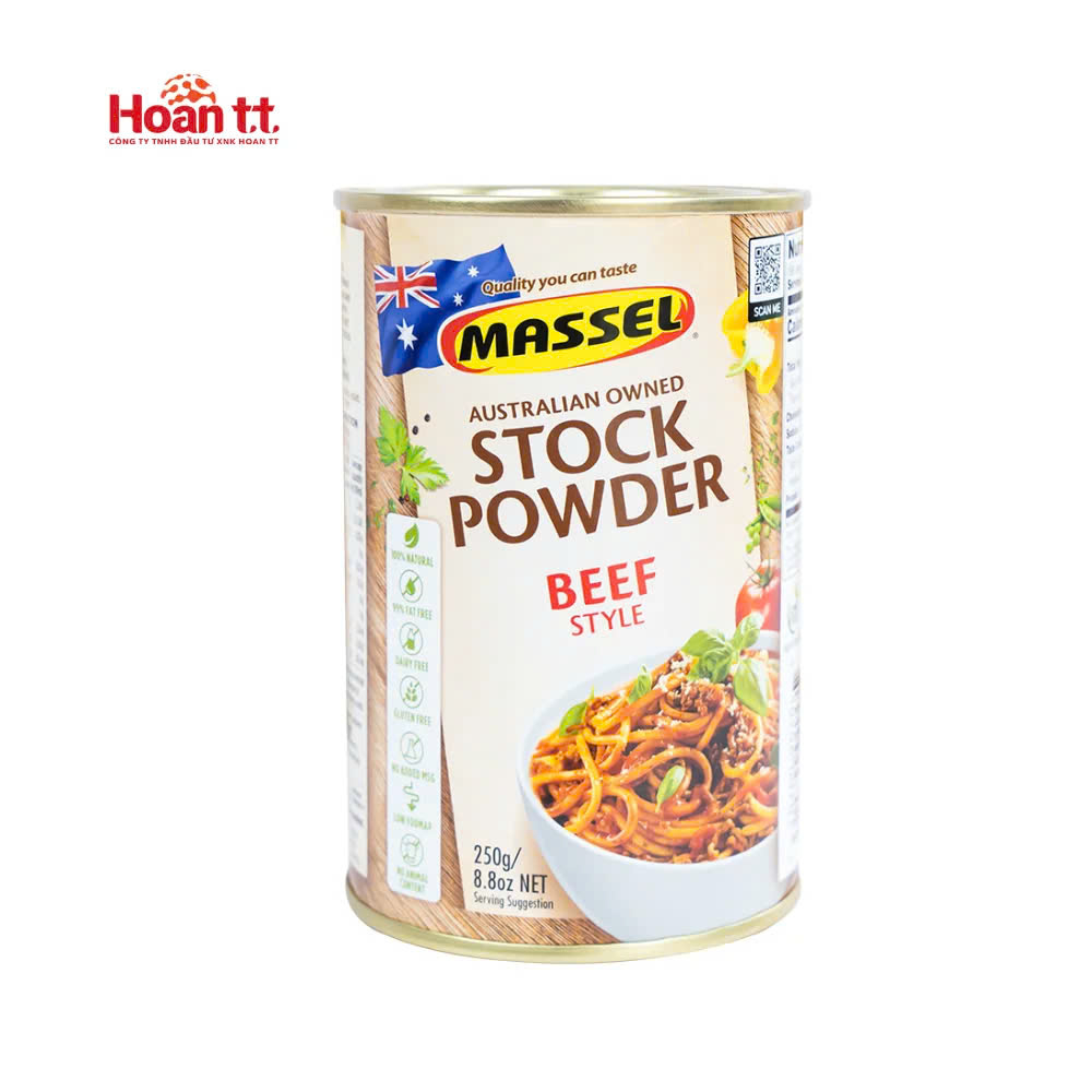 Bột nêm Cao cấp Massel vị bò 250g - Phân phối chính hãng