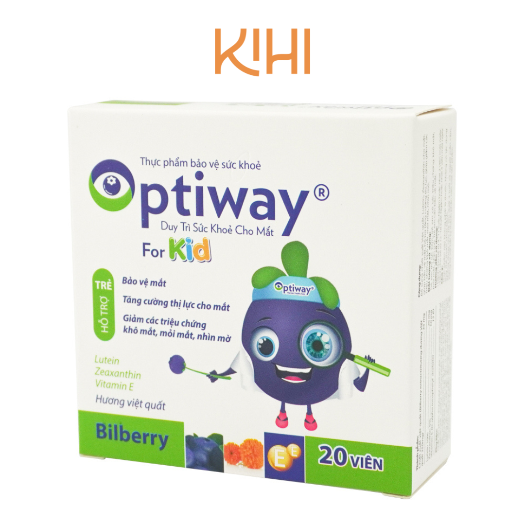 Thực phẩm bảo vệ sức khoẻ OPTIWAY FOR KID (20 viên)