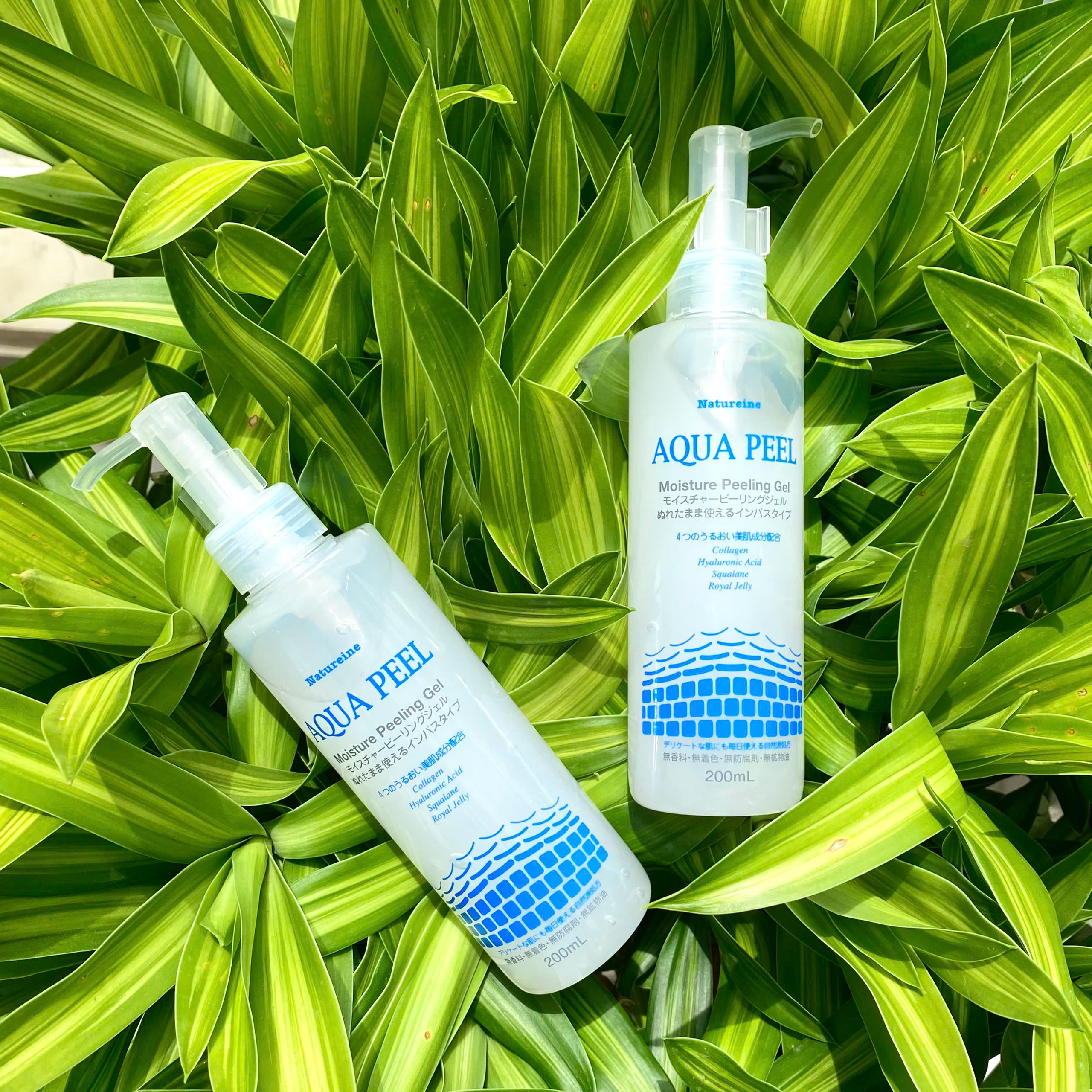 Gel tẩy tế bào da chết cấp ẩm Natureine Aqua Peel – Moisture Peeling Gel (200ml)