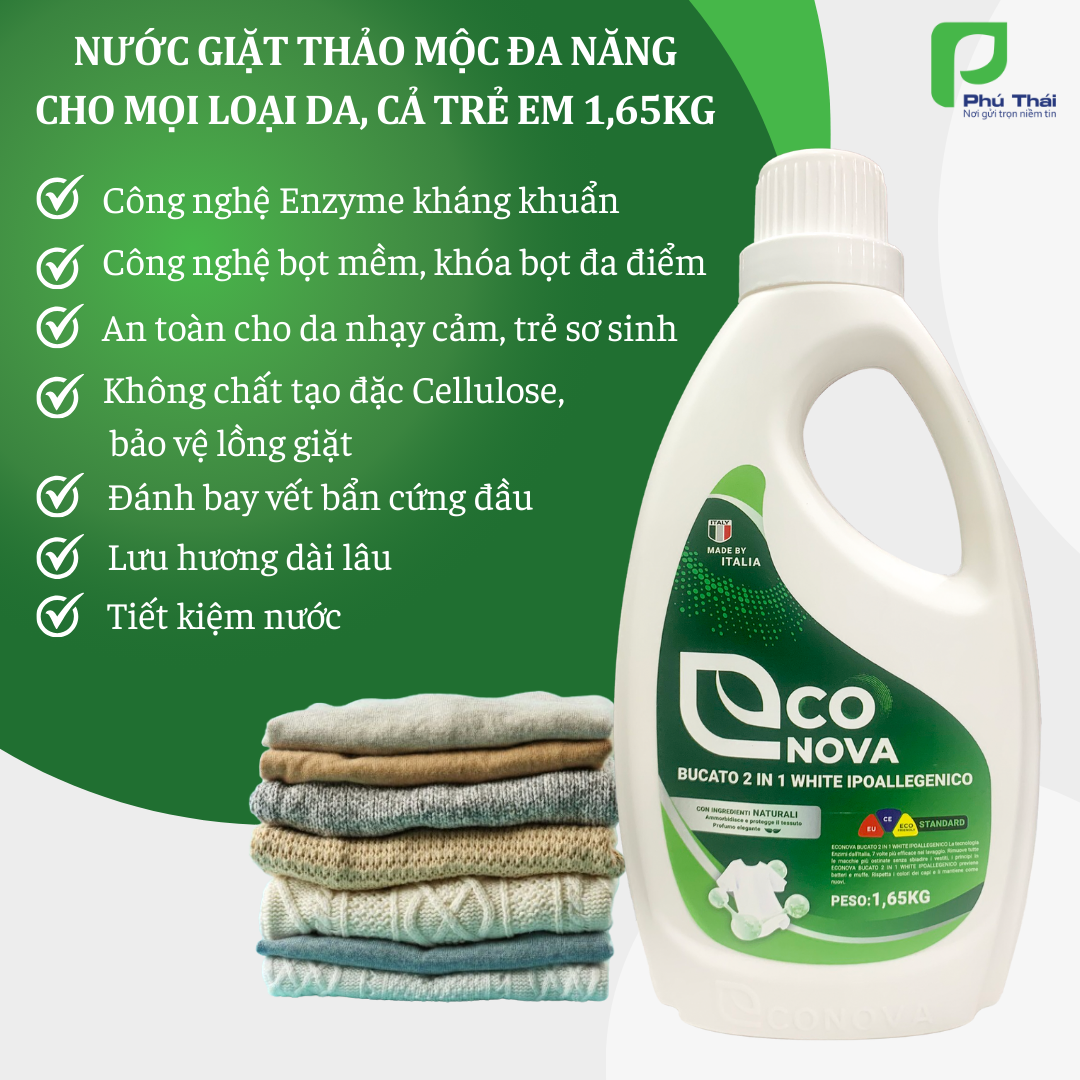 Nước giặt xả thảo mộc Econova (Chai 1.65kg)-duoc-ban-tai-Siêu Thị Ánh Nguyệt