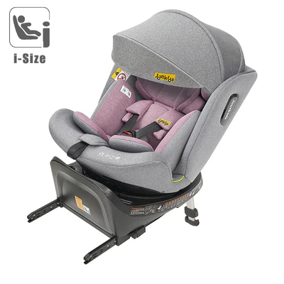 Ghế ô tô xoay 360 độ có chân chống i-Size Jovikids Ranger 40-150cm