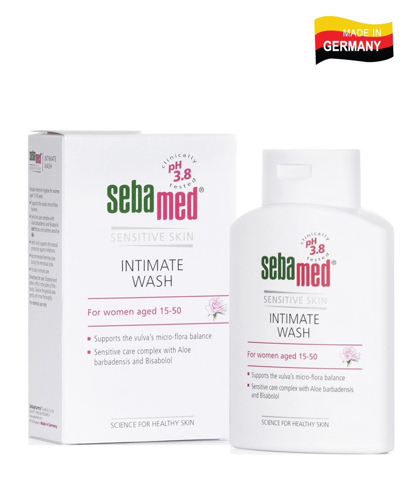 Dung dịch vệ sinh phụ nữ Sebamed pH3.8 200ml - Phân phối chính hãng