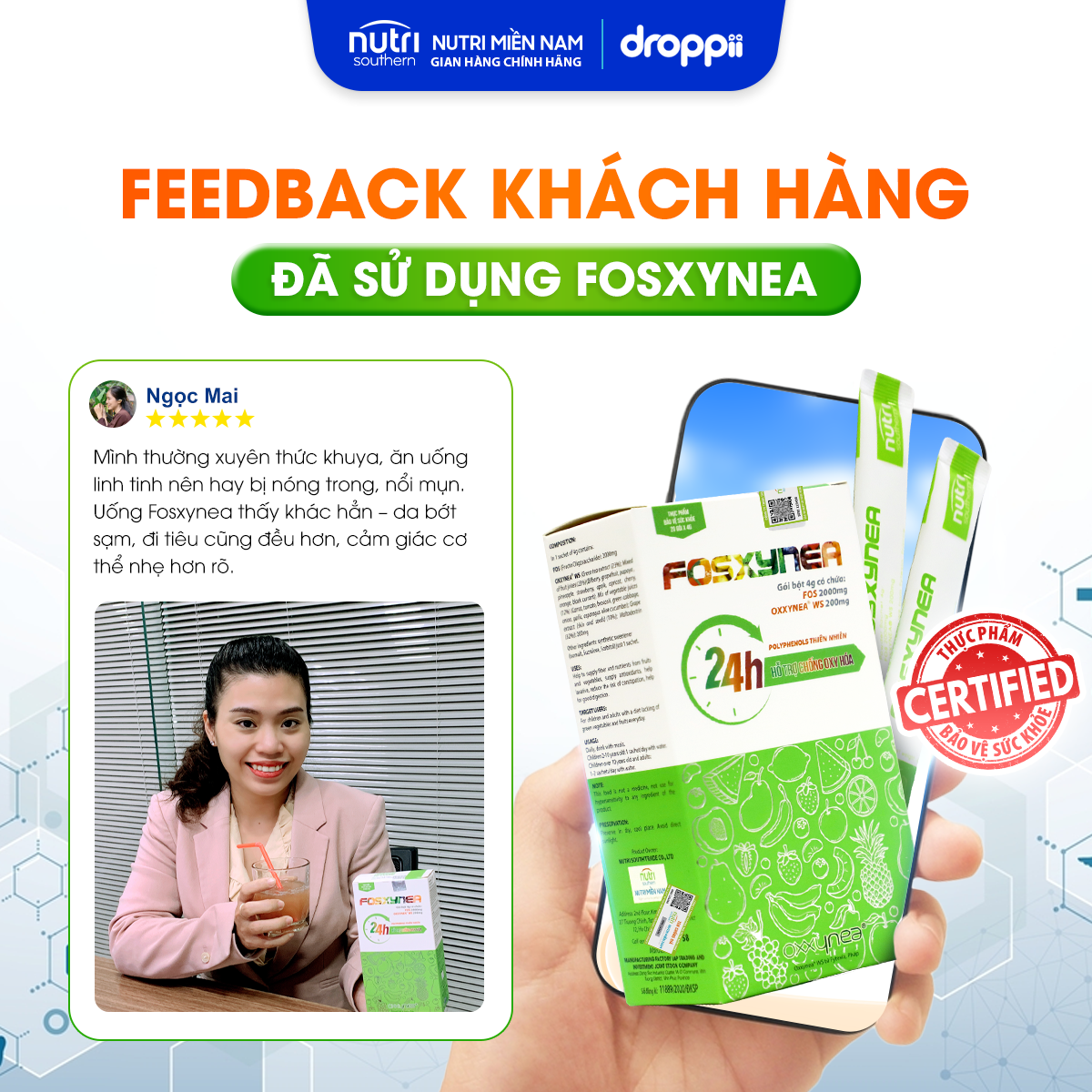 Thực phẩm bảo vệ sức khỏe FOSXYNEA - 7