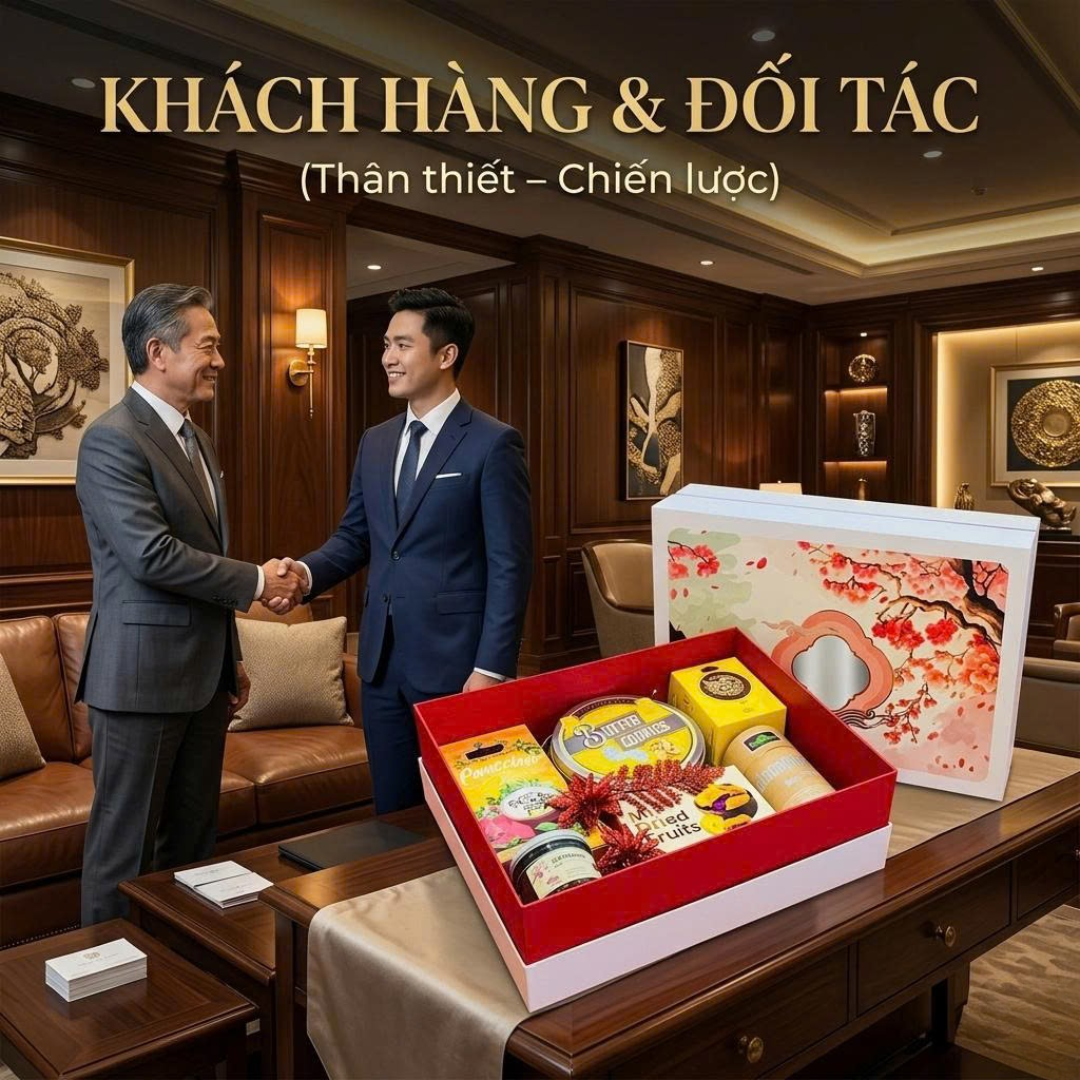 Quà Tặng Tri Ân Cao Cấp Vượng Lộc Thành Công – Quà Biếu Doanh Nghiệp, Gia Đình Sang Trọng (Kèm Túi Đẹp)