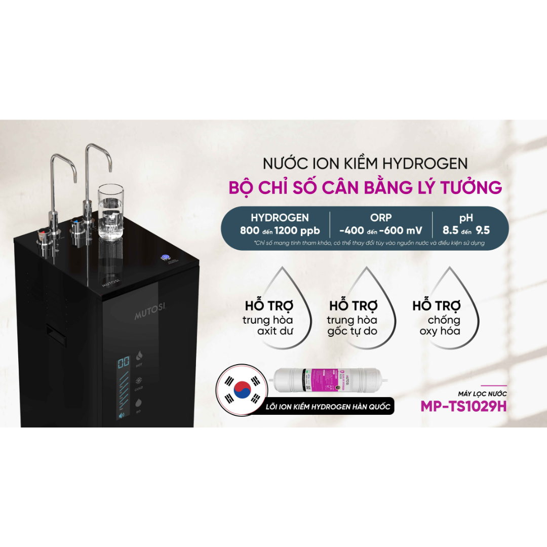 Máy lọc nước Mutosi MP-TS1029H - 8