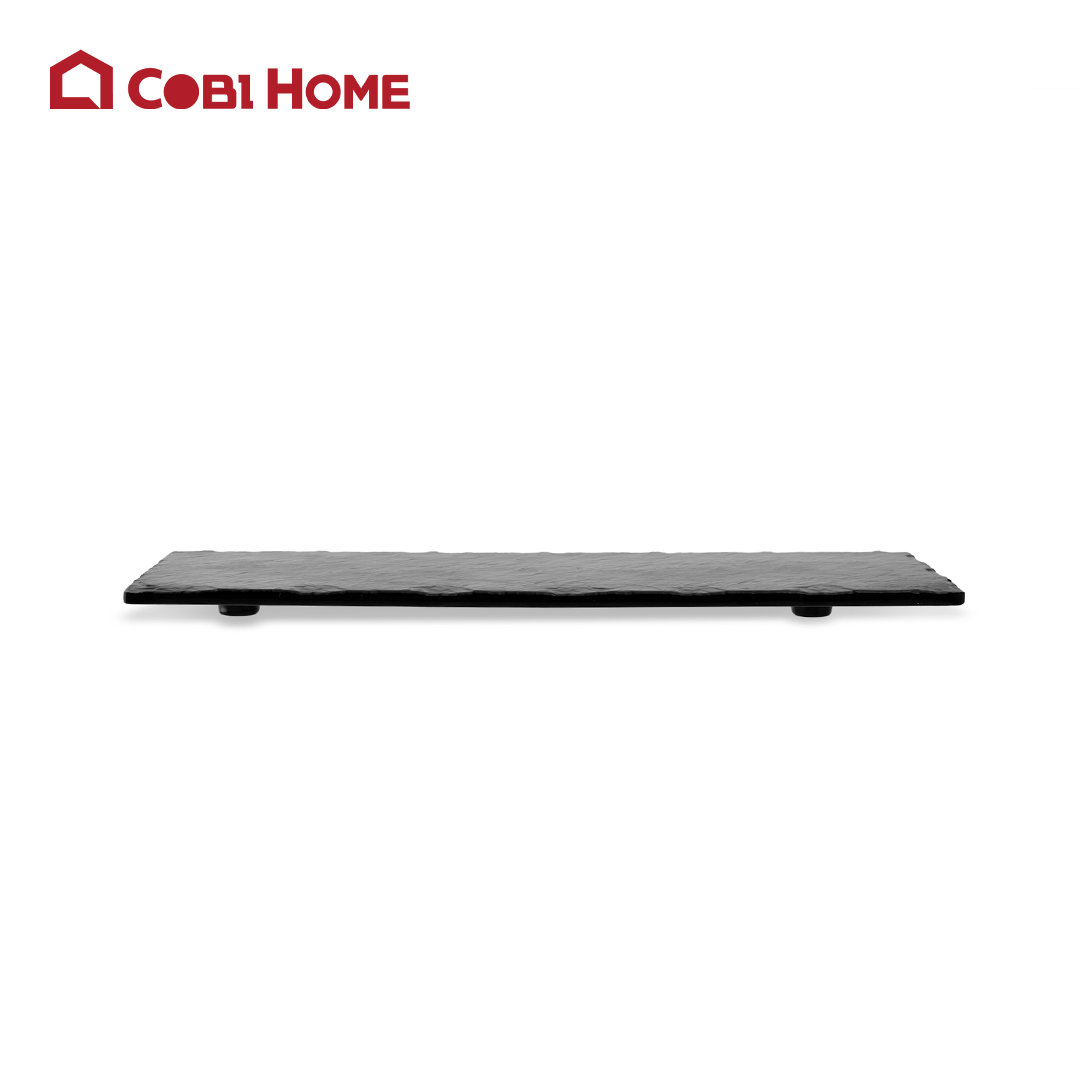 Dĩa Yangge đen nhám chữ nhật phẳng_378146