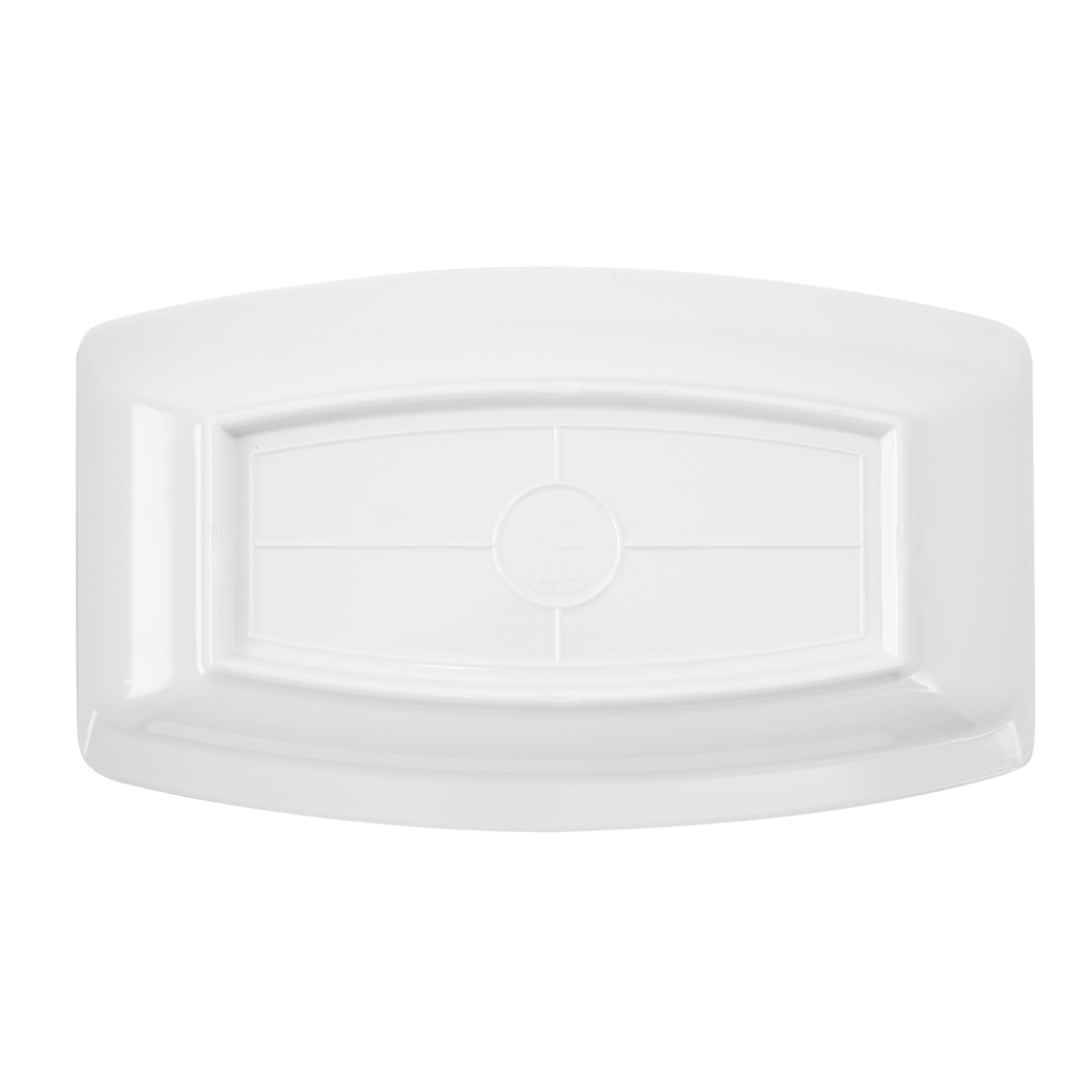 Dĩa Yangge trắng vân xanh chữ nhật Size 35.4cm_378050_JMC427-YHL