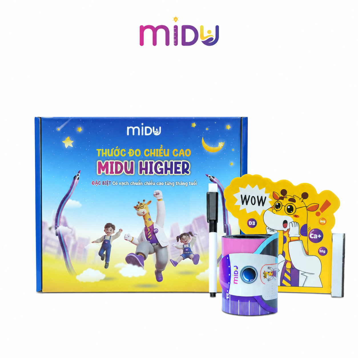 Thước đo chiều cao Midu Higher - Phân phối chính hãng