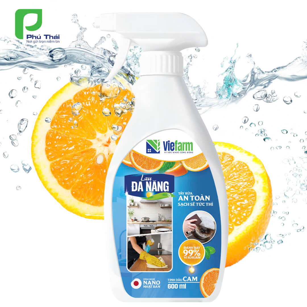 Lau đa năng cam VIEFARM 600ml - 4