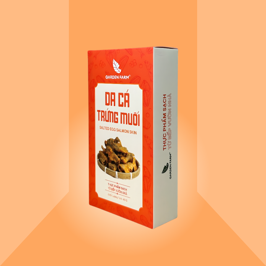 Da cá trứng muối Garden Farm hộp 40g