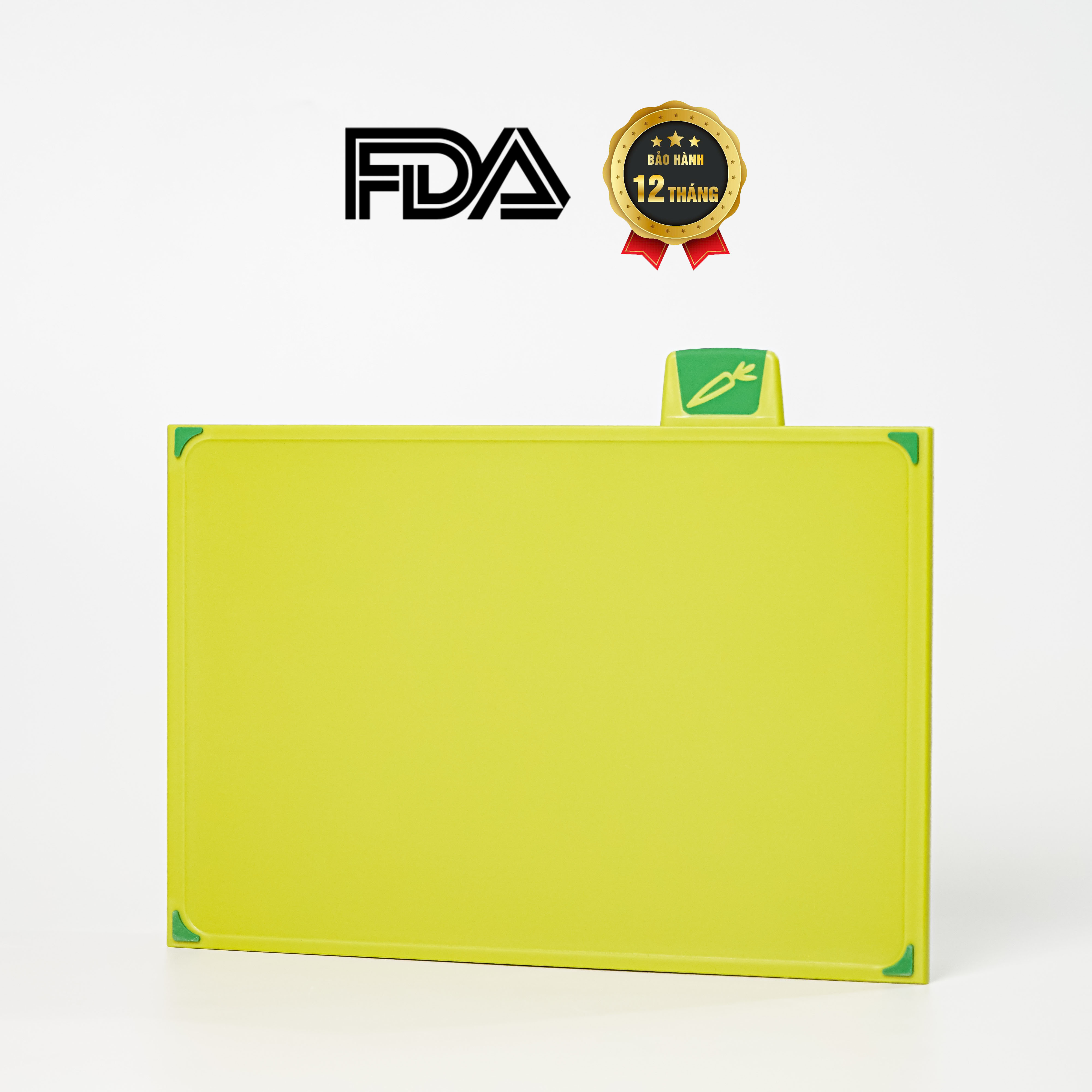 Bộ 4 thớt nhựa cao cấp KÜCHEN (FDA) KU CB4025
