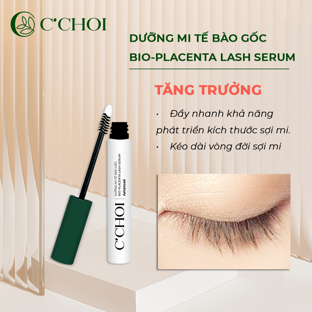 Dưỡng Mi Tế Bào Gốc C’Choi - Bio Placenta Lash Serum-duoc-ban-tai-Droppiimart