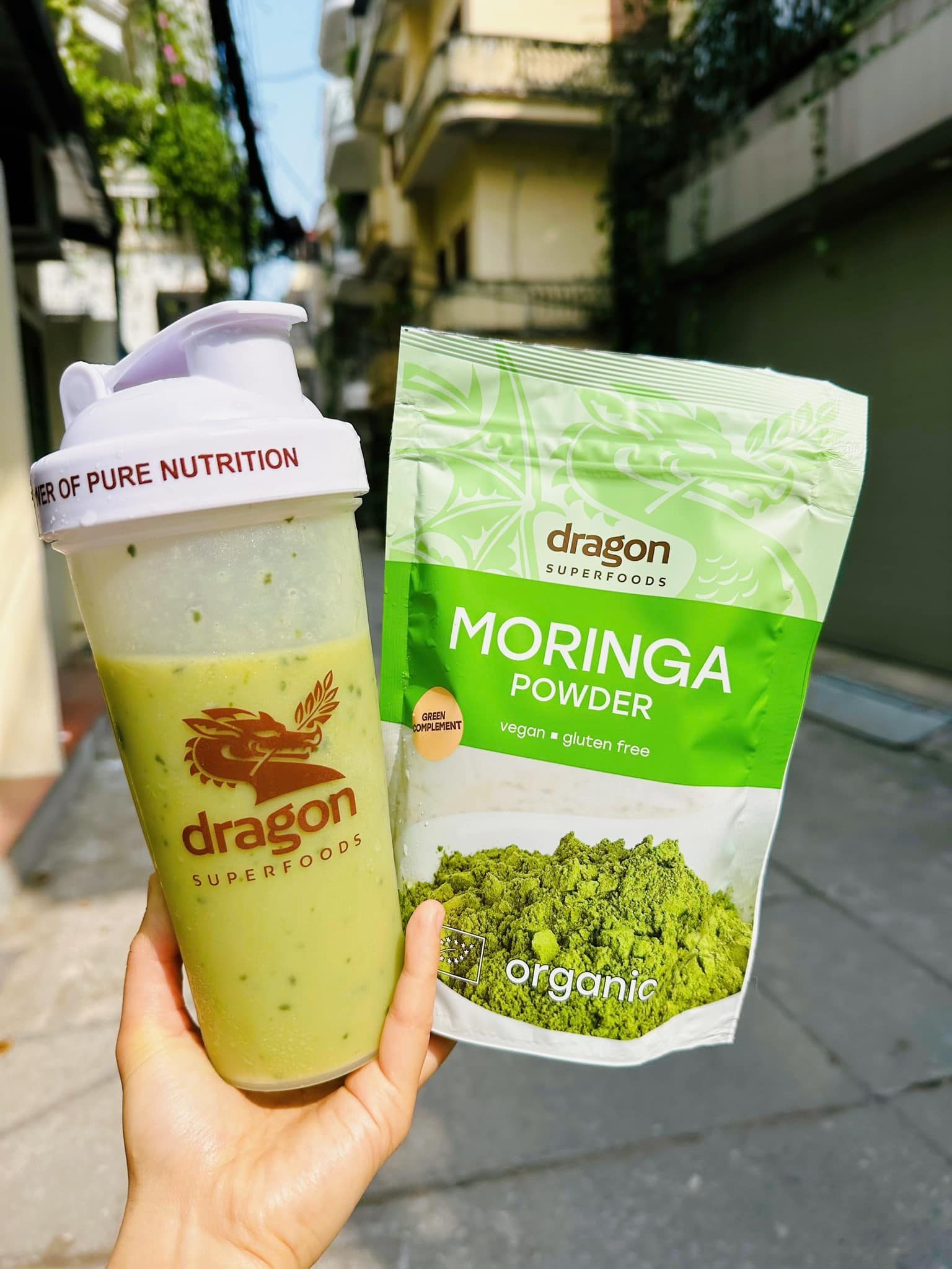 Bột rau chùm ngây hữu cơ Dragon Superfoods 200g - 3