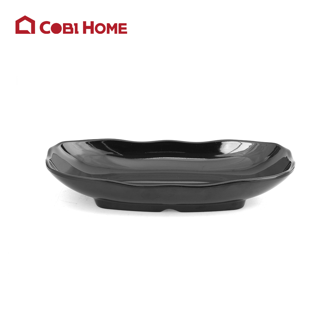 Dĩa Mela đen bóng chữ nhật_378487 - 3