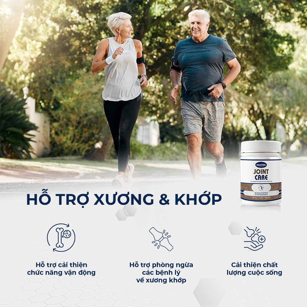 Viên uống Austar Joint Care – Hỗ Trợ Xương Khớp (Hộp 60 viên)
