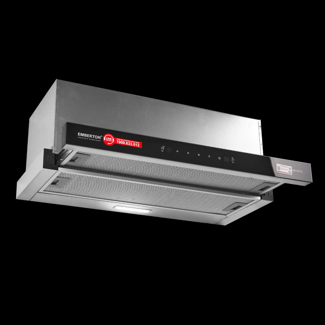 Máy hút mùi âm tủ cảm ứng vãy tay Emberton EB 1011C - 70cm