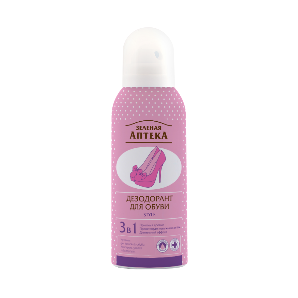 Xịt khử mùi giày Zelenaya Apteka Style - Dành Cho Nữ (150ml) - Phân phối chính hãng