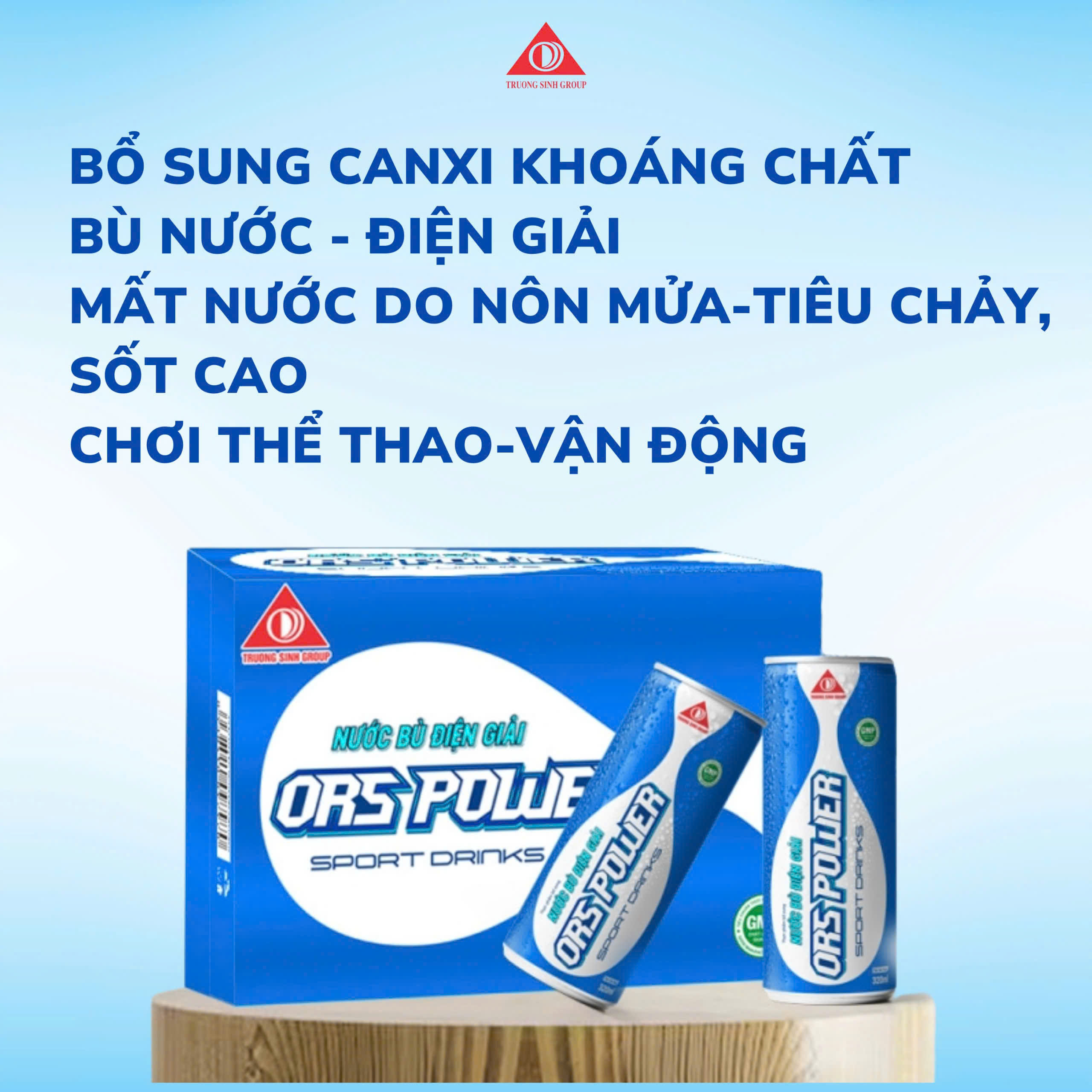 Nước bù điện giải ORS POWER (thùng 24 lon) - 5