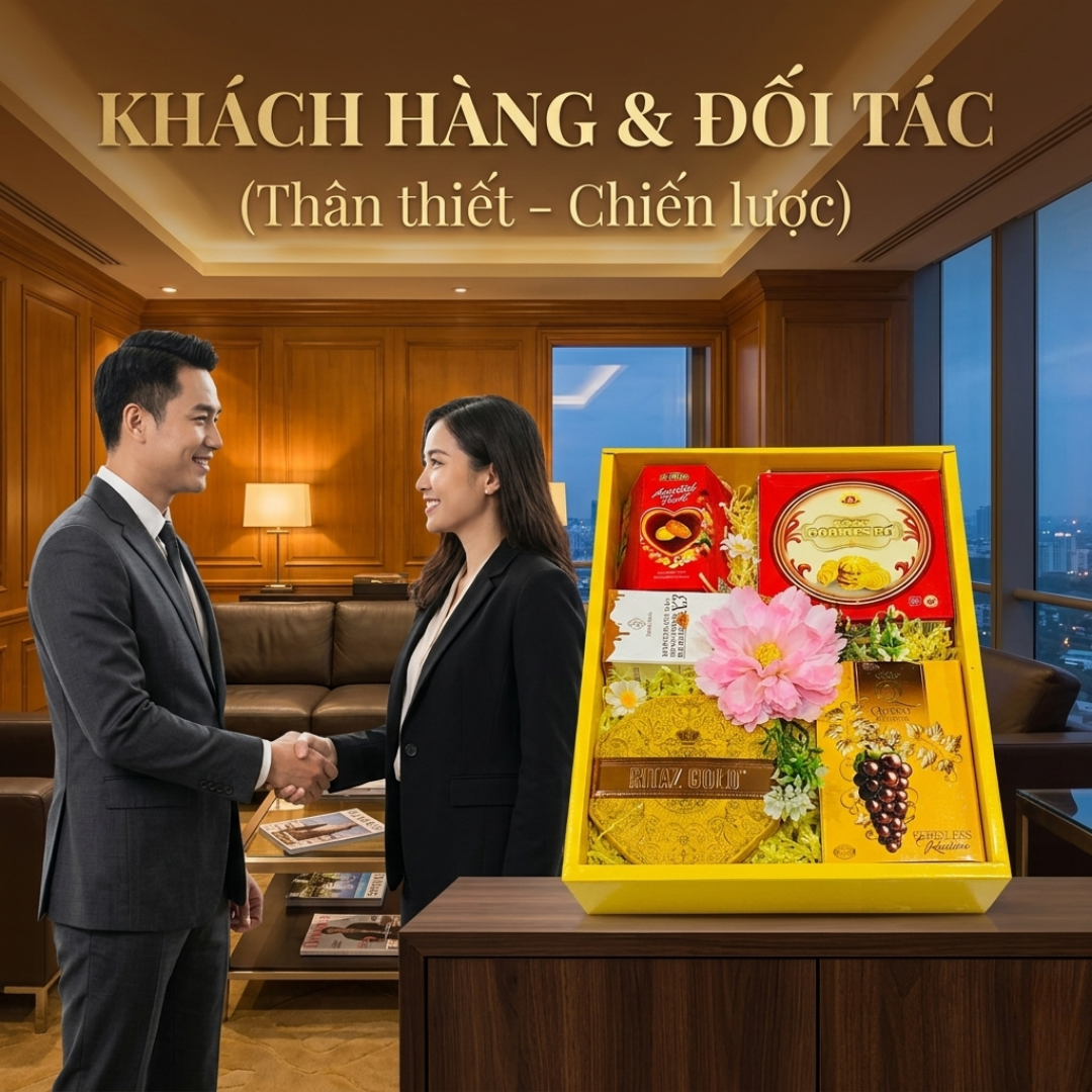 Quà Tặng Doanh Nghiệp Thịnh Lộc Bền Lâu – Quà Tặng  Tri Ân Sang Trọng Giá Tốt (Kèm Túi Cao Cấp)
