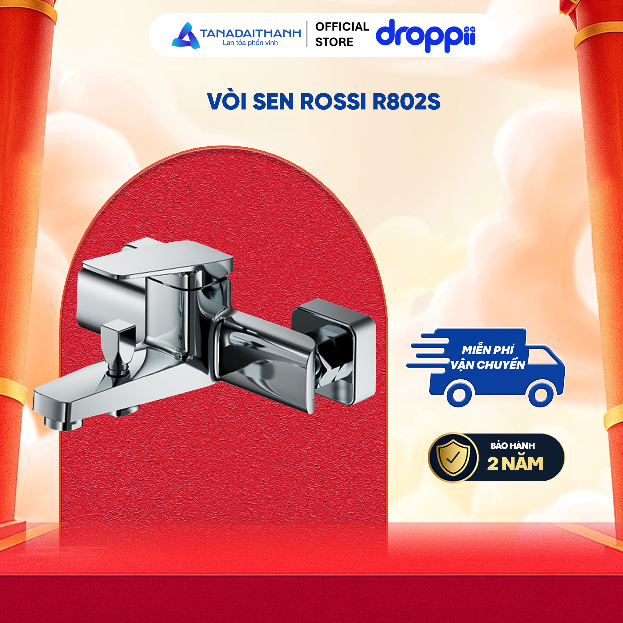 Vòi sen R802 S - Phân phối chính hãng