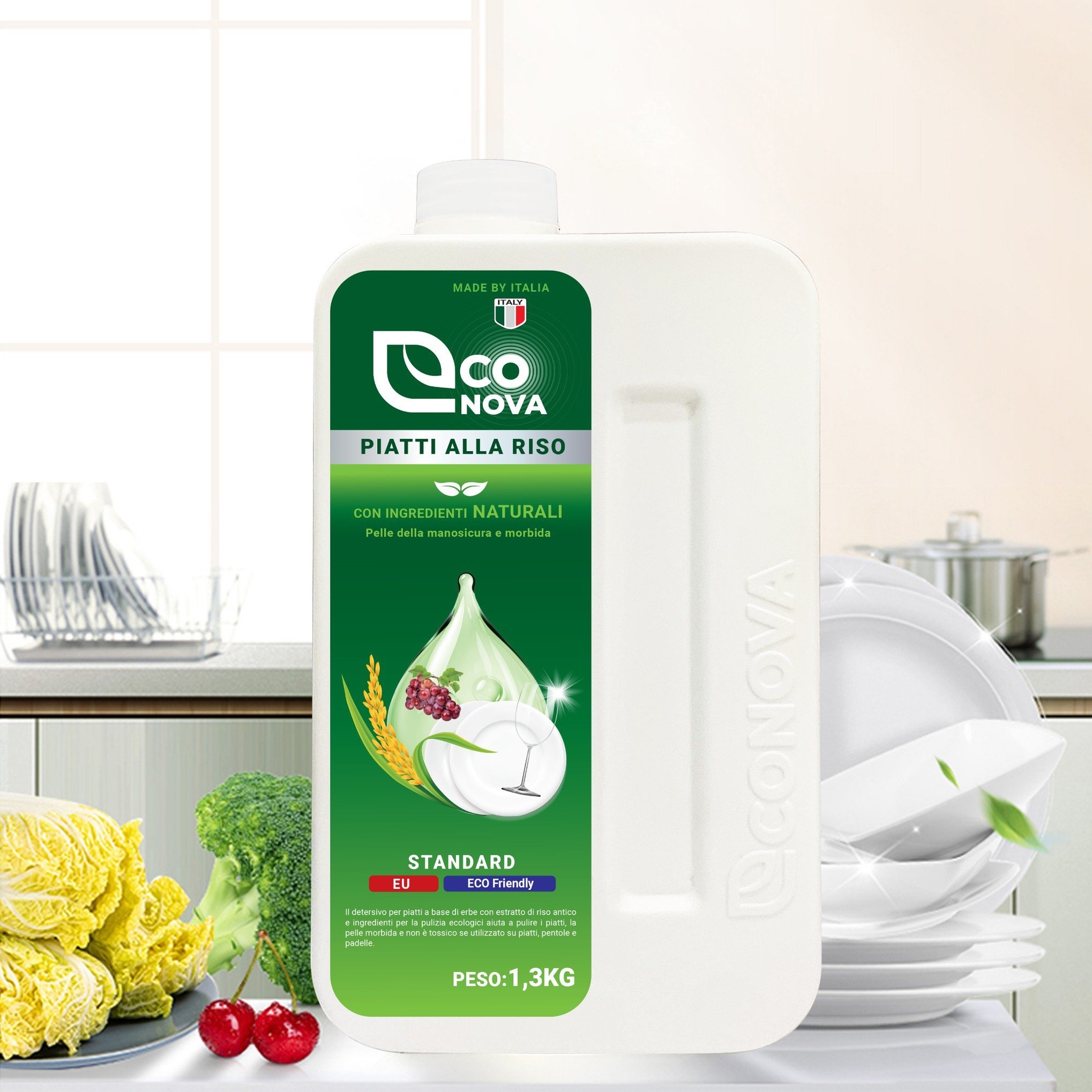 Nước rửa chén gạo Econova (Chai 1.3kg)-duoc-ban-tai-Siêu Thị Ánh Nguyệt