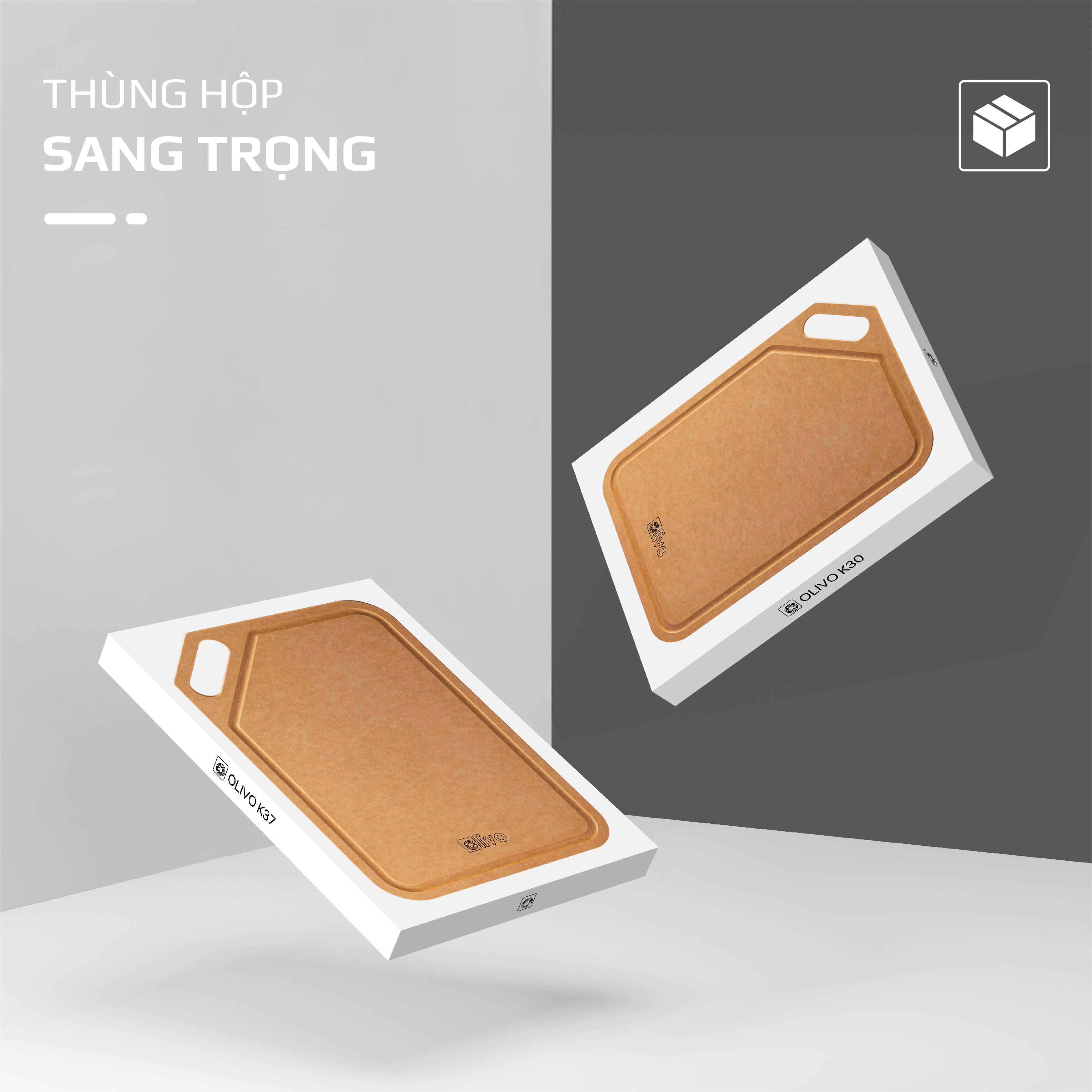 Thớt sợi gỗ OLIVO Wood Fiber - OLIVO K37