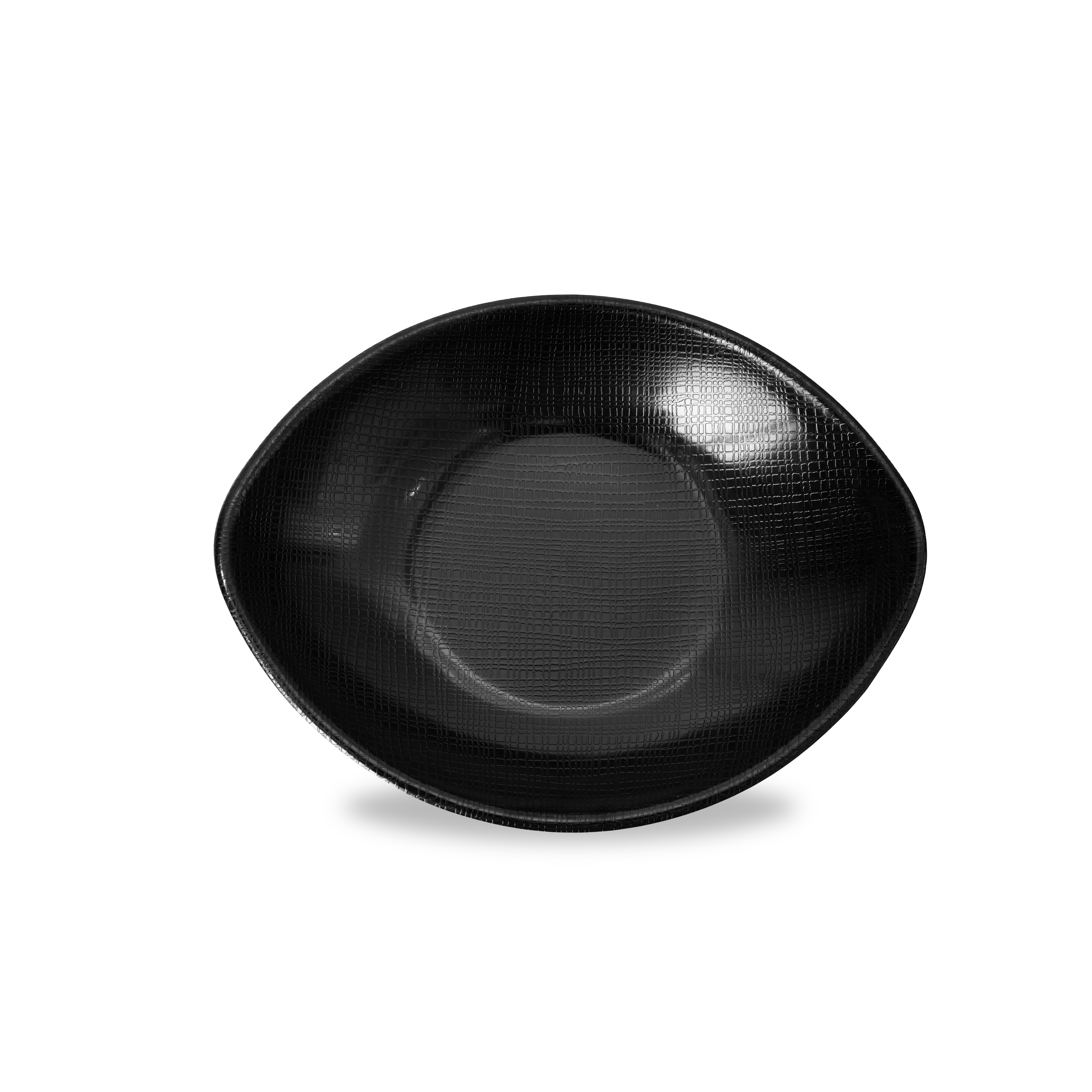 Dĩa đen Yangge hình chữ nhật Size 220*175*51_378220_BW-67 - 2