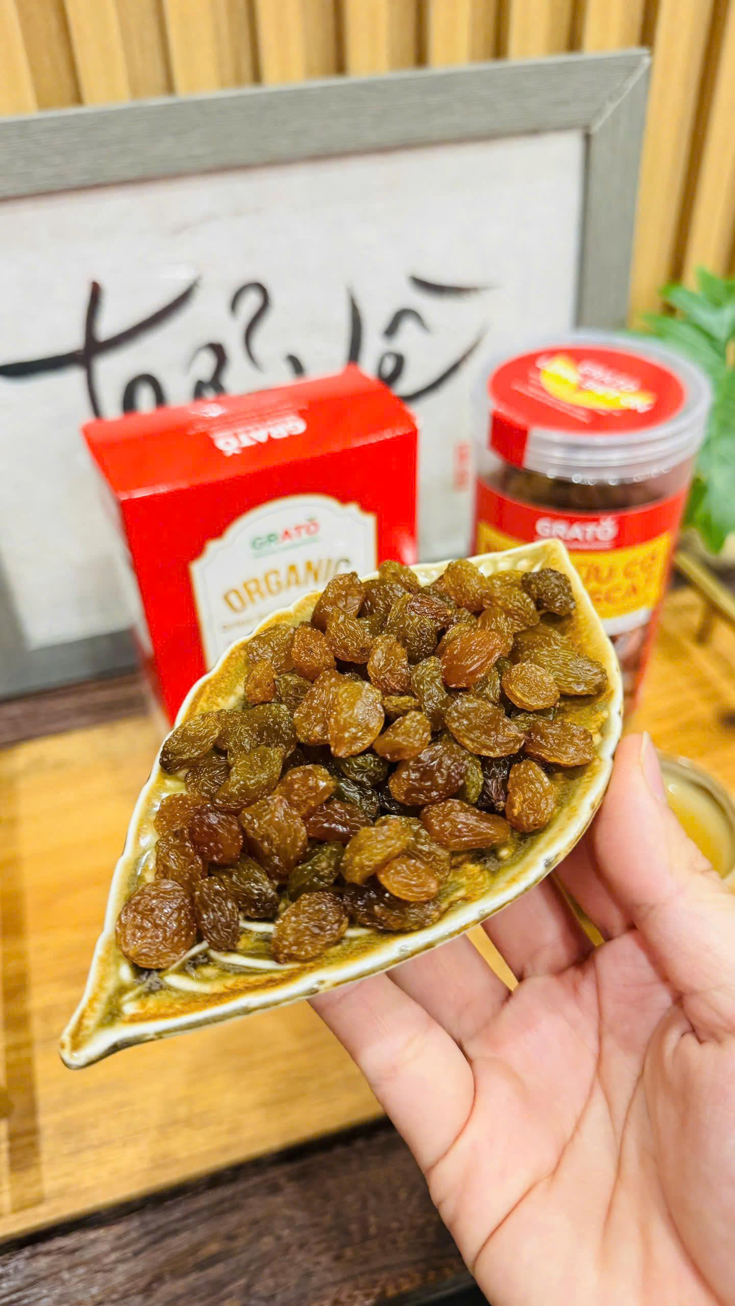 Nho khô Sun Muscat Hữu Cơ GRATO 500g - 2