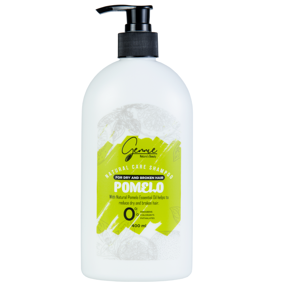 Dầu gội Gennie Natural Care tinh dầu Bưởi dành cho tóc khô và dễ gãy 400ml - 4