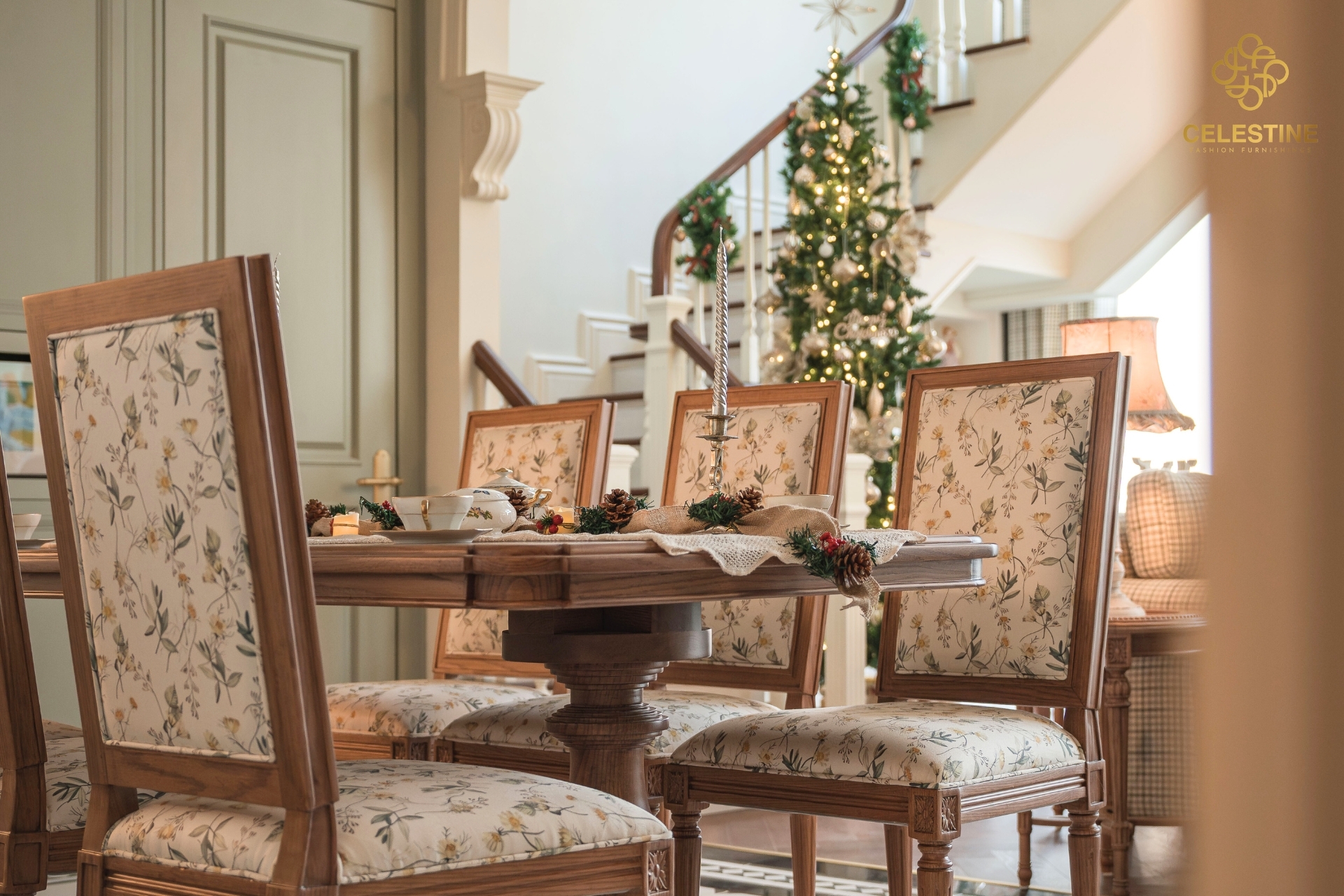 Bộ bàn ghế ăn CELESTINE Cotswolds