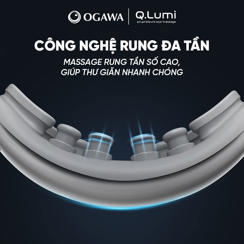Máy massage mắt Q.lumi (OY-0511), hiệu Ogawa