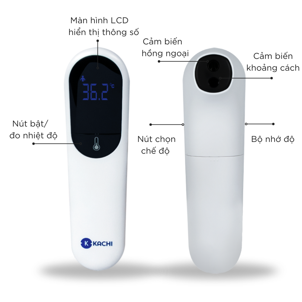 Nhiệt kế hồng ngoại Kachi JXB315