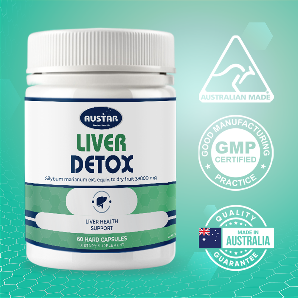 Viên Uống Austar Liver Detox – Hổ Trợ Thải Độc Và Cải Thiện Chức Năng Gan (Hộp 60 Viên)