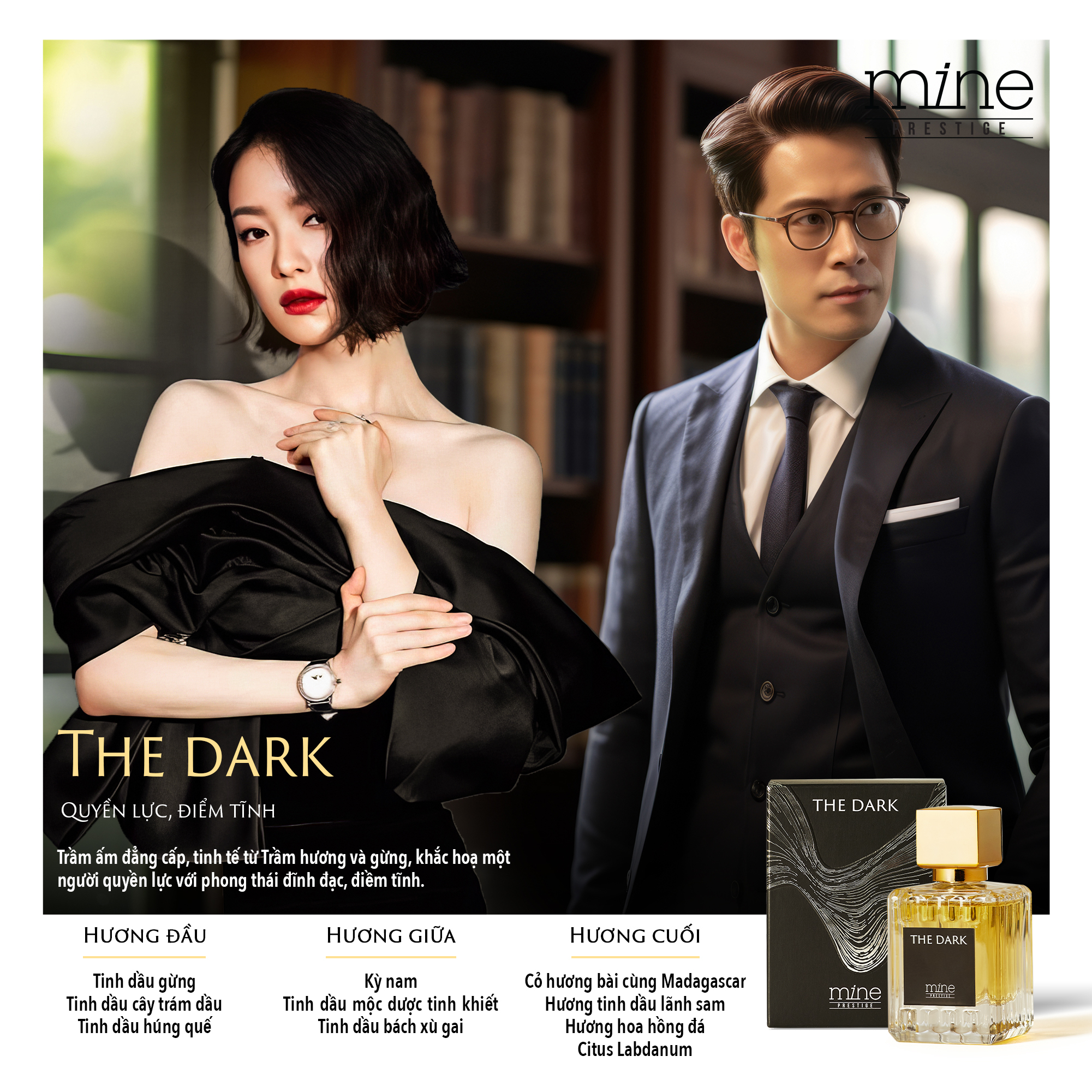 Nước hoa the dark Mine prestige 50ml-duoc-ban-tai-Siêu Thị Ánh Nguyệt