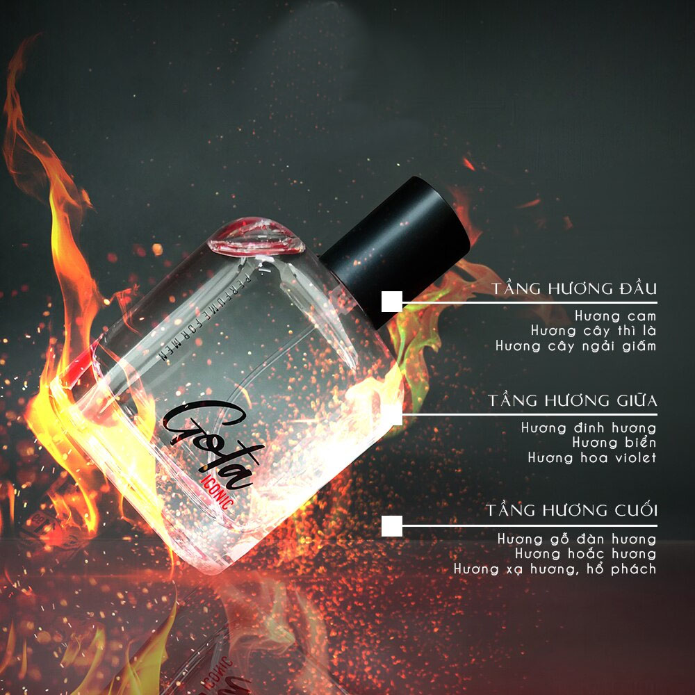 Nước hoa Nam Gota- Iconic - 50ml - 3
