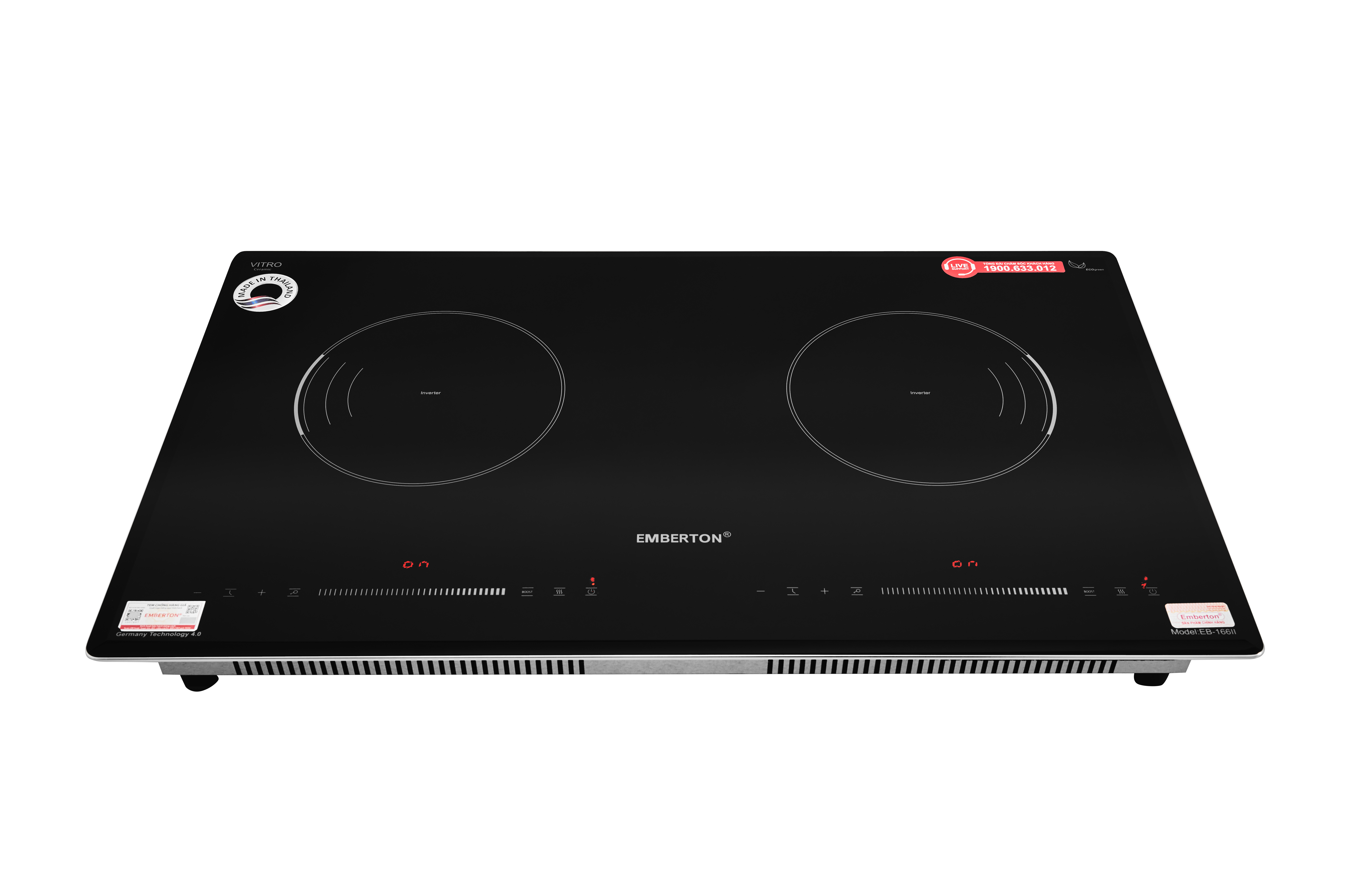 Bếp điện từ 2 vùng nấu EMBERTON EB 166II