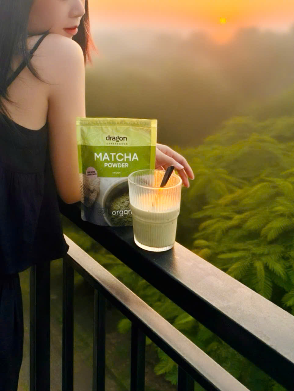 Bột matcha hữu cơ Dragon Superfoods 100g - 7