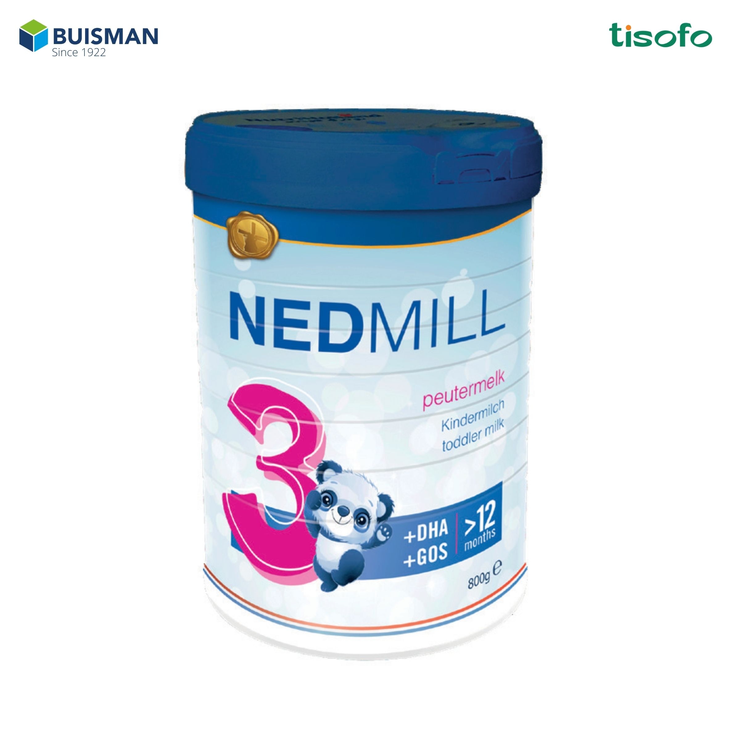 Sữa công thức với mục đích ăn bổ sung cho trẻ trên 12 tháng tuổi Nedmill Stage 3-duoc-ban-tai-Siêu thị online Nhi Bống
