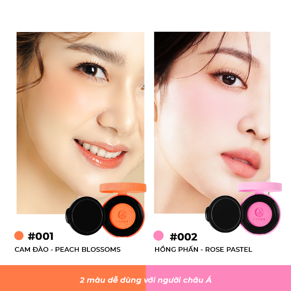 Phấn Nước Má Hồng C’Choi - Slim Cushion Blush
