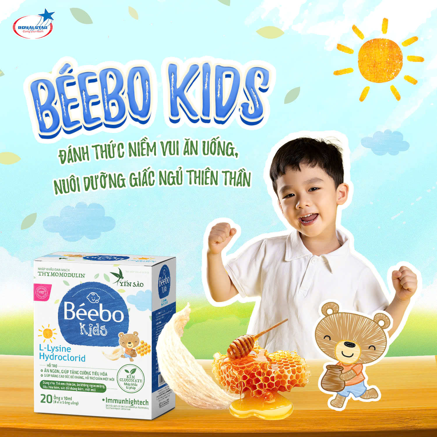 Siro Béebo Kids Sao Hoàng Gia - Hỗ trợ ăn ngủ ngon, tăng cường hệ tiêu hóa, nâng cao sức đề kháng - 3
