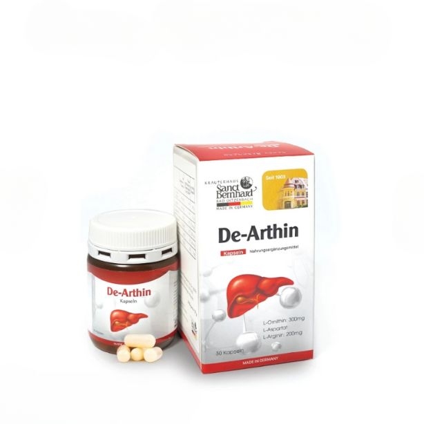 Viên uống DE-ARTHIN hỗ trợ tăng cường chức năng gan (hộp 30 viên)