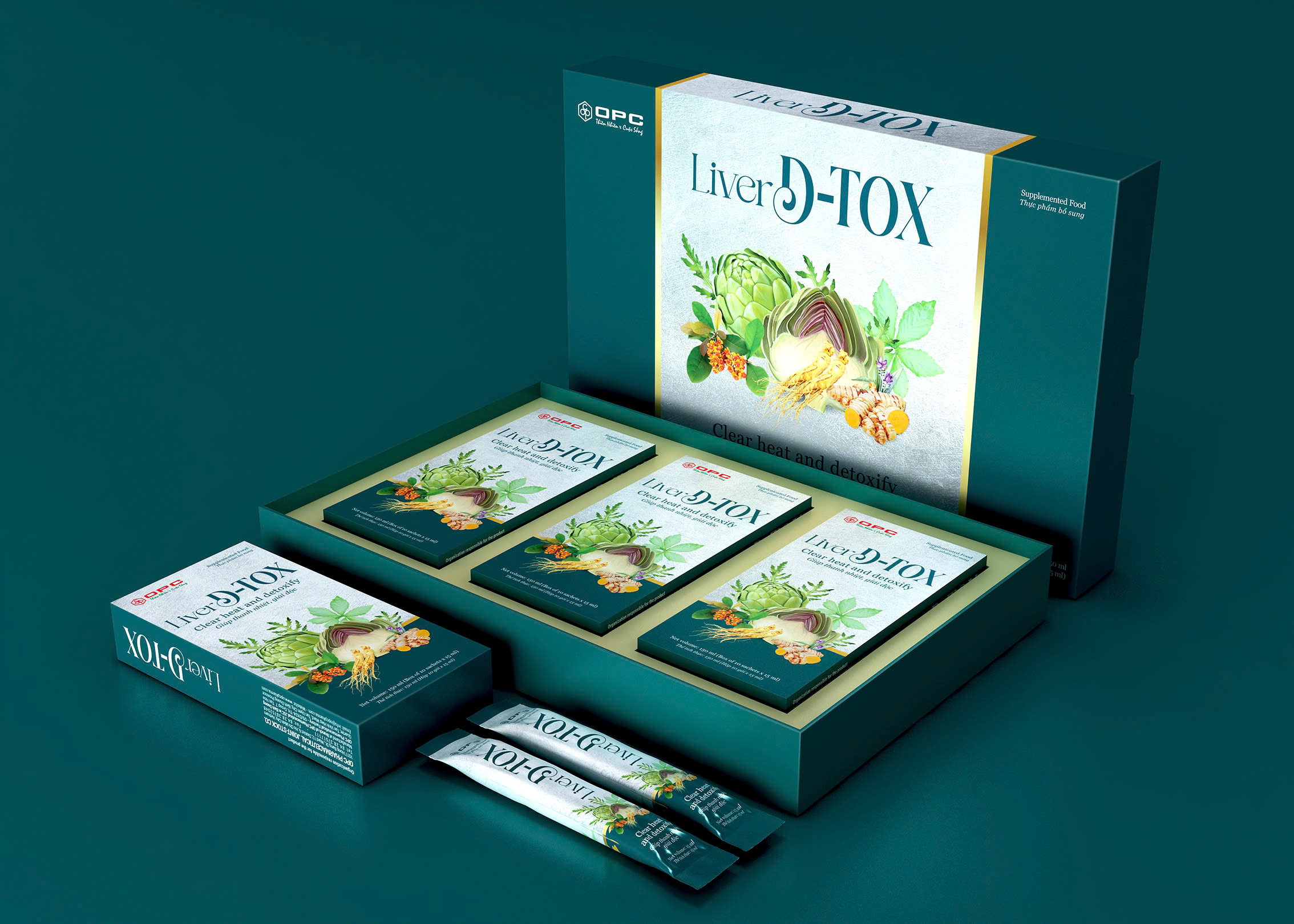 Liver D Tox – Giúp thanh nhiệt, giải độc cơ thể (Hộp 10 gói x 15ml) - 2