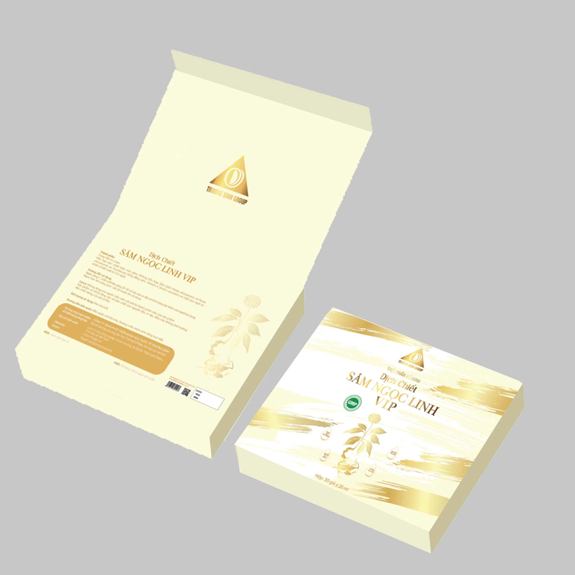 Dịch chiết Sâm Ngọc Linh VIP Hộp 30 gói (kèm túi) - 2