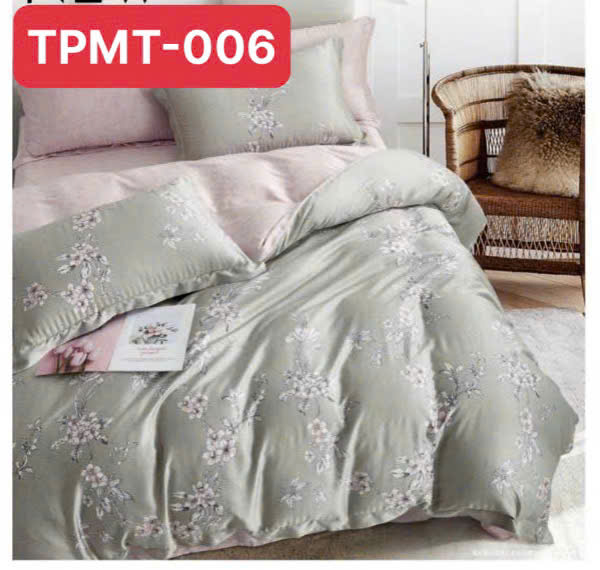 Full bộ ra giường 5 món Tencel 60s Combe