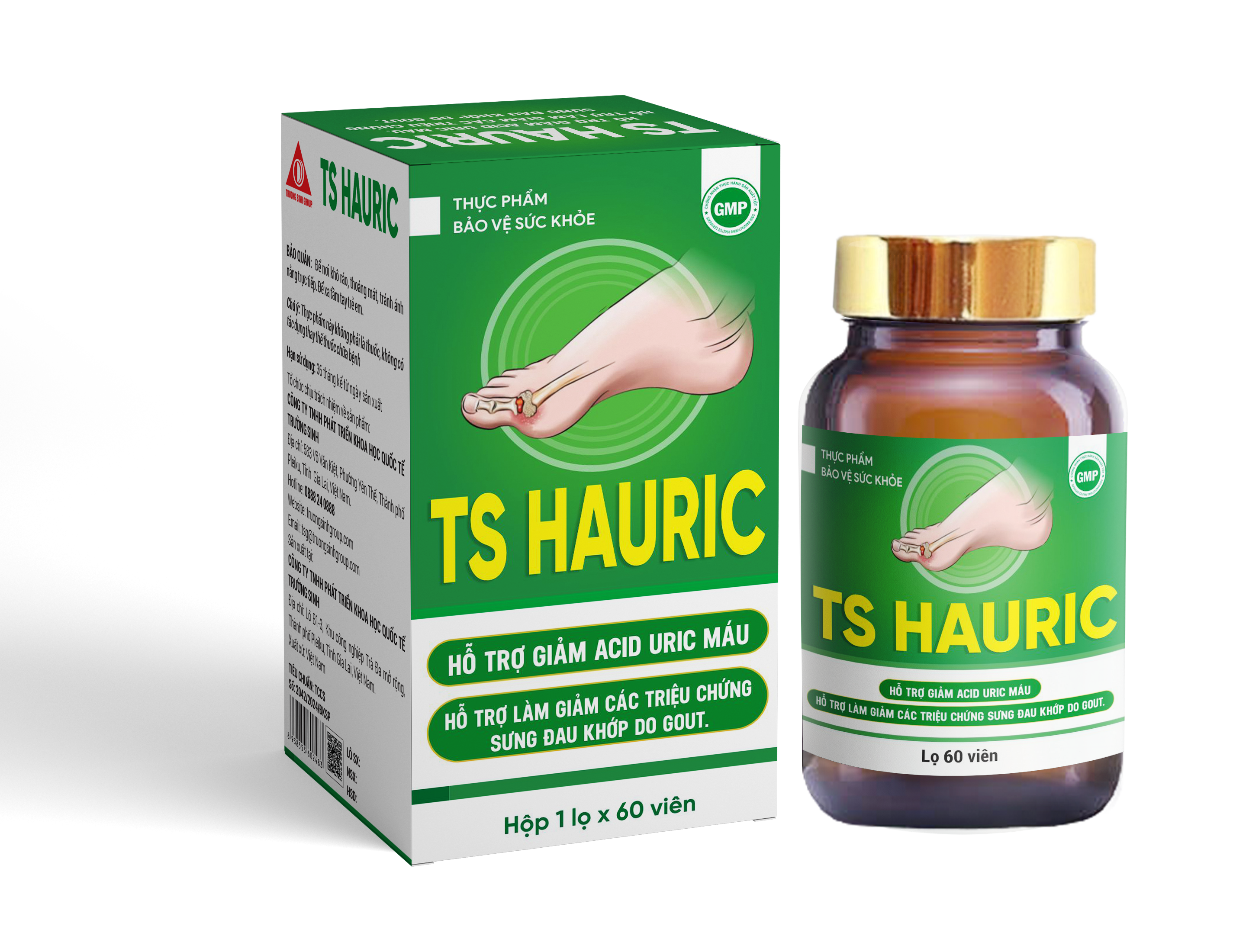 TPBVSK TS HAURIC HỘP 60V - Phân phối chính hãng