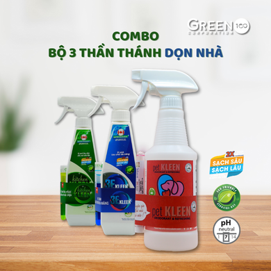 Combo bộ ba thần thánh dọn nhà